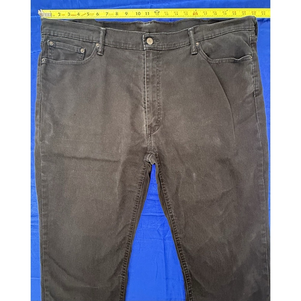 Levi's 541 Black Athletic Taper Fit Jeans 42x30 Men's - Picture 6 of 11